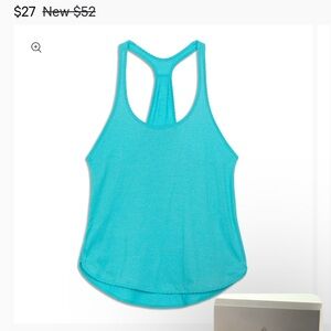 Lululemon fabled forest tank size M